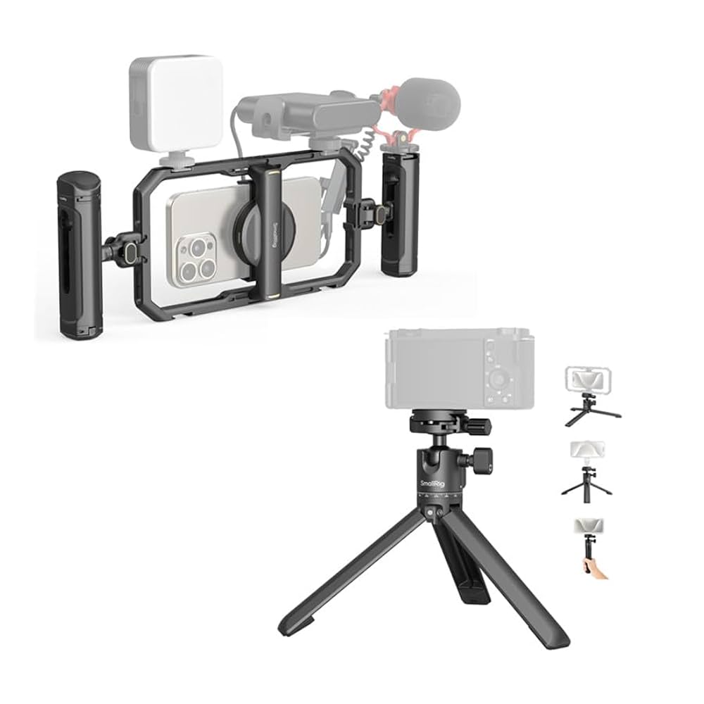 SmallRig スマホビデオ撮影用キット 4597 Amazon.co.jp: SmallRig スマホビデオ撮影用キット ベーシック